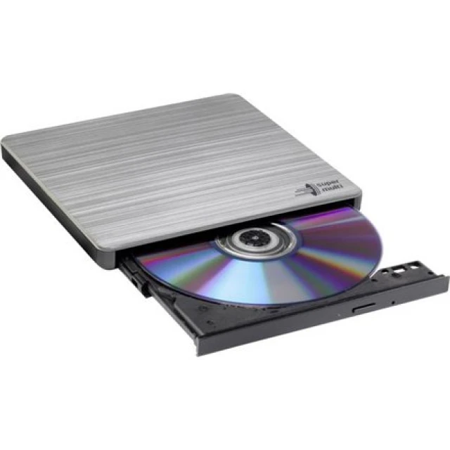 Внешний H.L Data Storage DVD-привод Ultra Slim Portable GP60NS60 USB 2.0 Silver (8806087302981)