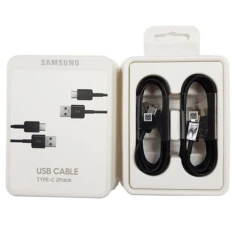 Кабель Samsung USB-A to USB-C 1.5 m (2 pack) Black (EP-DG930MBEGWW)