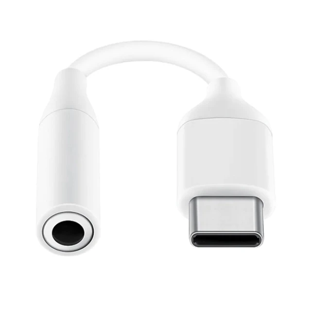 Адаптер Samsung USB-C to Mini Jack 3.5mm White (EE-UC10JUWEGWW)