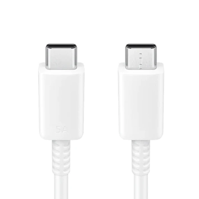 Кабель Samsung USB-C to USB-C 5 А 1m White (EP-DN975BWEGWW)