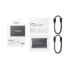 Портативний Samsung SSD T7 2000 GB USB 3.2 Gray (8806090312380)