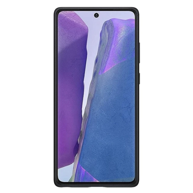 Чохол Samsung Leather Cover для Samsung Galaxy Note 20 (N980) Black (EF-VN980LBEGEU)