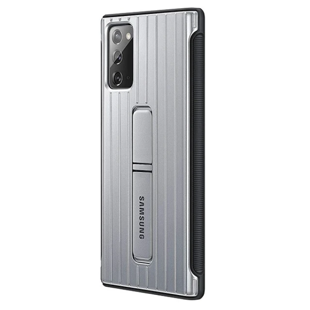 Чохол Samsung Protective Standing Cover для Samsung Galaxy Note 20 (N980) Silver (EF-RN980CSEGEU)