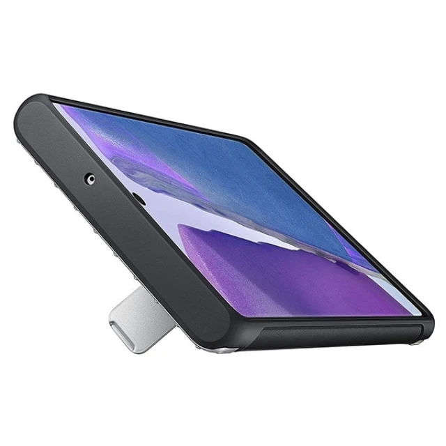Чохол Samsung Protective Standing Cover для Samsung Galaxy Note 20 (N980) Silver (EF-RN980CSEGEU)