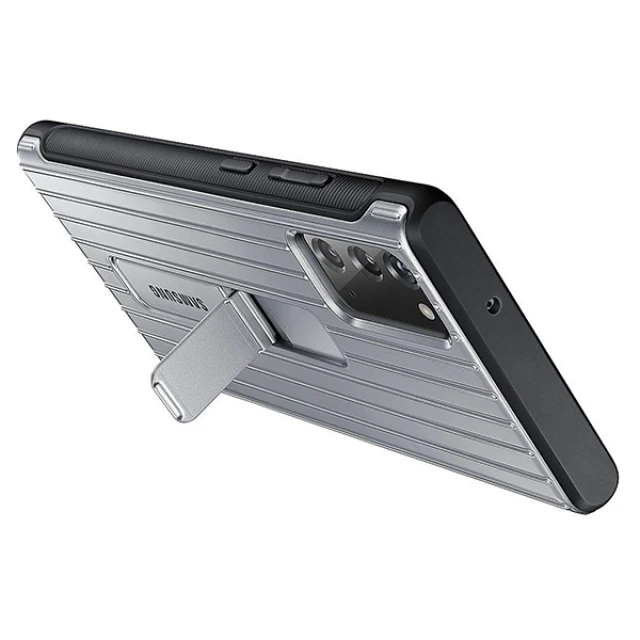 Чохол Samsung Protective Standing Cover для Samsung Galaxy Note 20 (N980) Silver (EF-RN980CSEGEU)