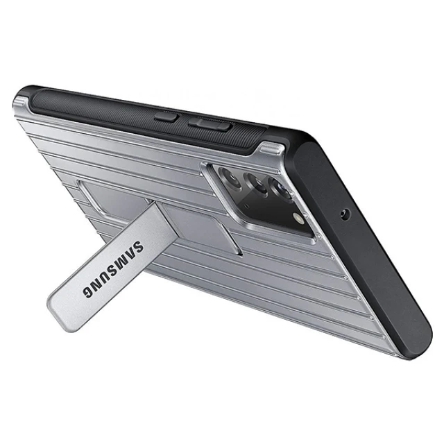 Чохол Samsung Protective Standing Cover для Samsung Galaxy Note 20 (N980) Silver (EF-RN980CSEGEU)