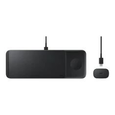 Бездротовий зарядний пристрій Samsung Trio 3-in-1 9W Black (EP-P6300TBEGEU)