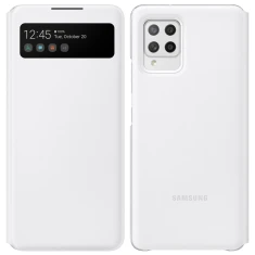 Чохол-книжка Samsung S View Wallet Cover для Samsung Galaxy A42 5G White (EF-EA426PWEGEE)