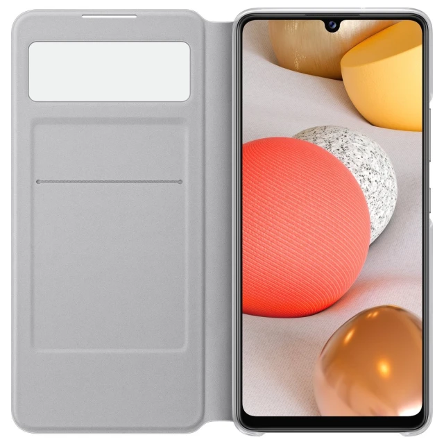 Чохол-книжка Samsung S View Wallet Cover для Samsung Galaxy A42 5G White (EF-EA426PWEGEE)