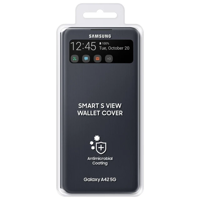 Чохол-книжка Samsung S View Wallet Cover для Samsung Galaxy A42 5G White (EF-EA426PWEGEE)