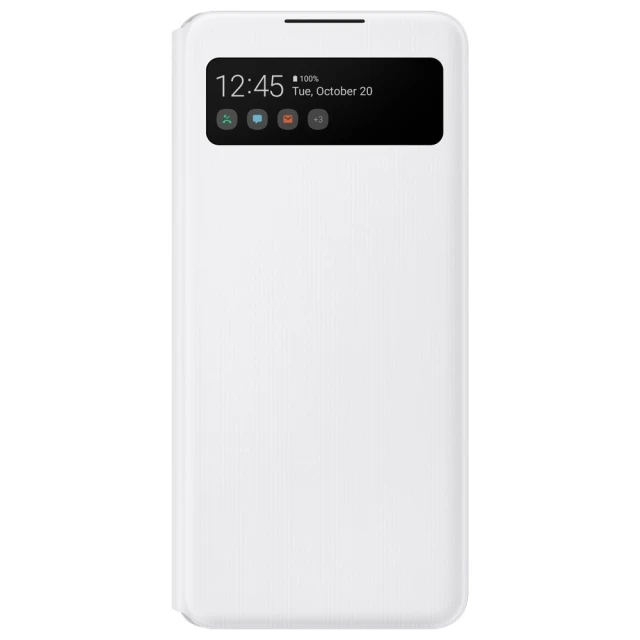 Чохол-книжка Samsung S View Wallet Cover для Samsung Galaxy A42 5G White (EF-EA426PWEGEE)