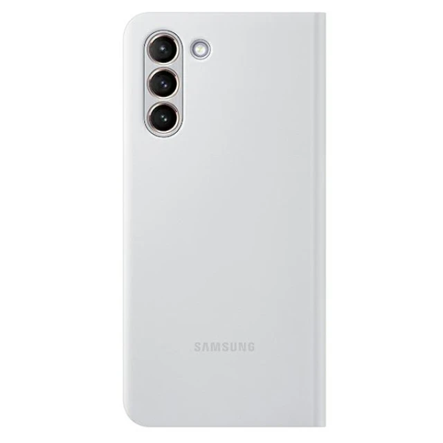 Чохол-книжка Samsung LED View Cover для Samsung Galaxy S21 Plus Grey (EF-NG996PJEGEE)