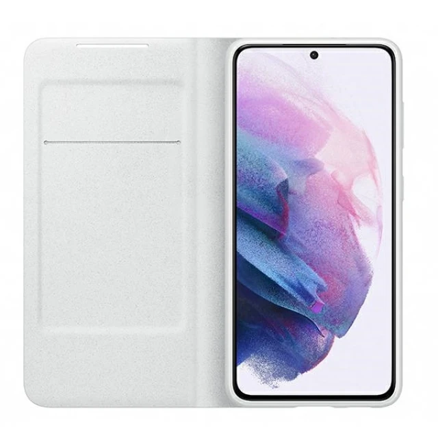 Чохол-книжка Samsung LED View Cover для Samsung Galaxy S21 Plus Grey (EF-NG996PJEGEE)