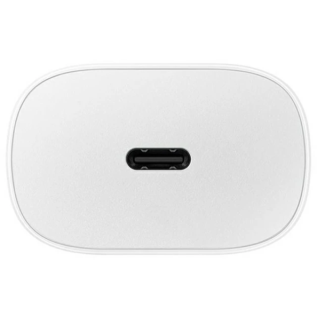 Мережевий зарядний пристрій Samsung FC 25W USB-C White (EP-TA800NWEGEU)