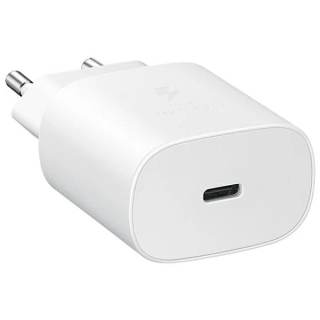 Мережевий зарядний пристрій Samsung FC 25W USB-C White (EP-TA800NWEGEU)