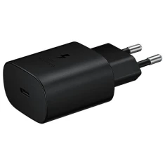 Мережевий зарядний пристрій Samsung FC 25W USB-C Black (EP-TA800NBEGEU)