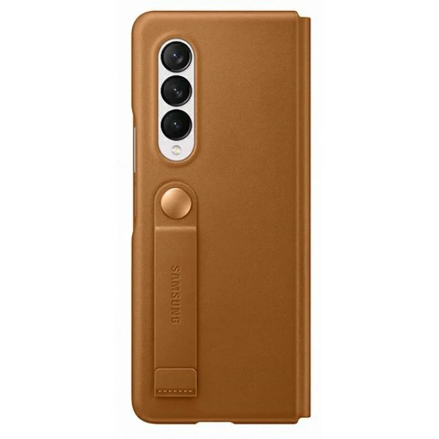 Чохол-книжка Samsung Leather Flip Cover для Samsung Galaxy Fold3 (F926) Camel (EF-FF926LAEGWW)