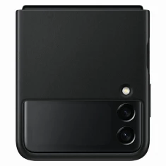 Чохол Samsung Leather Cover для Samsung Galaxy Flip3 (F711) Black (EF-VF711LBEGWW)