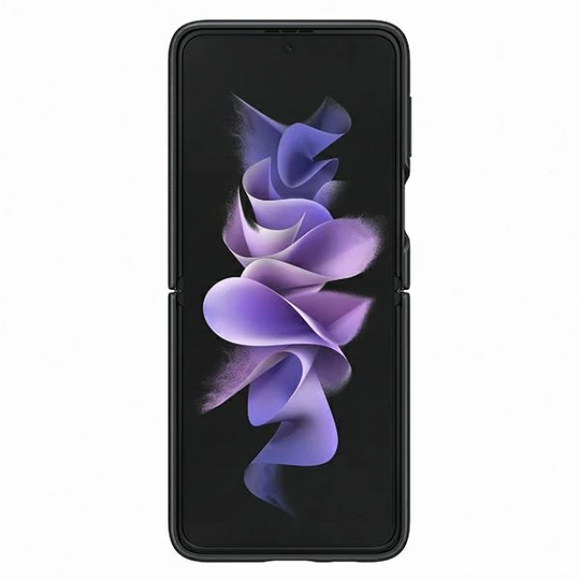 Чохол Samsung Leather Cover для Samsung Galaxy Flip3 (F711) Black (EF-VF711LBEGWW)