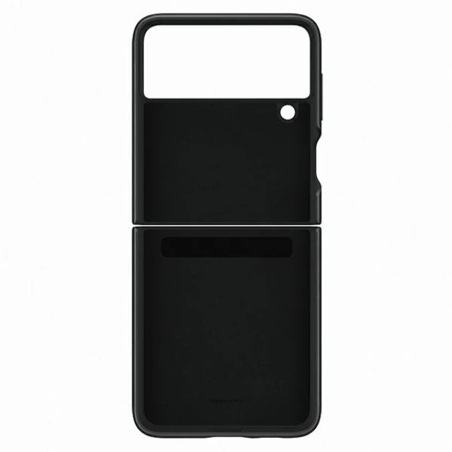 Чохол Samsung Leather Cover для Samsung Galaxy Flip3 (F711) Black (EF-VF711LBEGWW)