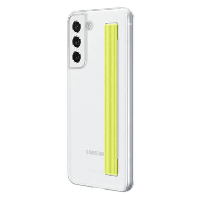 Чохол Samsung Clear Strap Cover для Samsung Galaxy S21 FE White (EF-XG990CWEGWW)