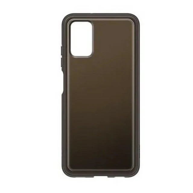 Чохол Samsung Soft Clear Cover для Samsung Galaxy A03s (A038) Black (EF-QA038TBEGEU)