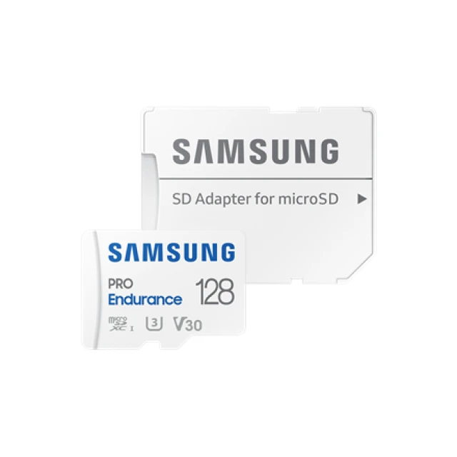Карта пам'яті Samsung Pro Endurance microSD 128 ГБ з адаптером (MB-MJ128KA/EU)