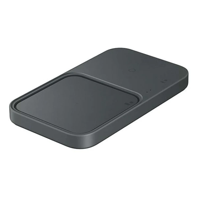 Беспроводное зарядное устройство Samsung Duo 2-in-1 15W Dark Grey (EP-P5400BBEGEU)