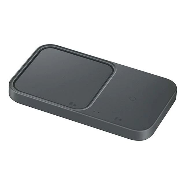 Беспроводное зарядное устройство Samsung Duo 2-in-1 15W Dark Grey (EP-P5400BBEGEU)