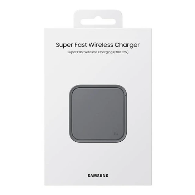 Беспроводное зарядное устройство Samsung Pad 15W Black (EP-P2400BBEGEU)