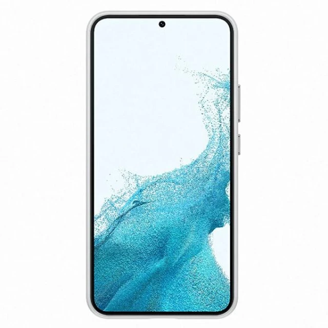 Чохол Samsung Leather Cover для Samsung Galaxy S22 Plus Light Grey (EF-VS906LJEGWW)