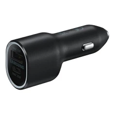 Автомобільний зарядний пристрій Samsung USB-A/USB-C 40W Black (EP-L4020NBEGEU)