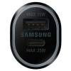 Автомобильное зарядное устройство Samsung USB-A/USB-C 40W Black (EP-L4020NBEGEU)