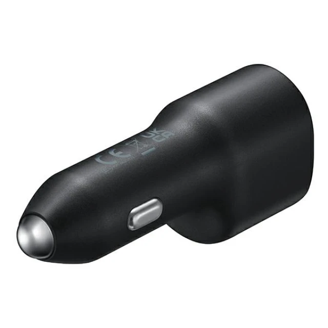 Автомобильное зарядное устройство Samsung USB-A/USB-C 40W Black (EP-L4020NBEGEU)
