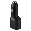 Автомобильное зарядное устройство Samsung USB-A/USB-C 40W Black (EP-L4020NBEGEU)