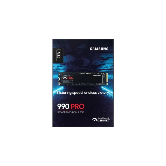 SSD Samsung 990 PRO 2 ТБ M.2 PCIe Gen4x4 NVMe 7450/6900 МБ/с (8806094215038)