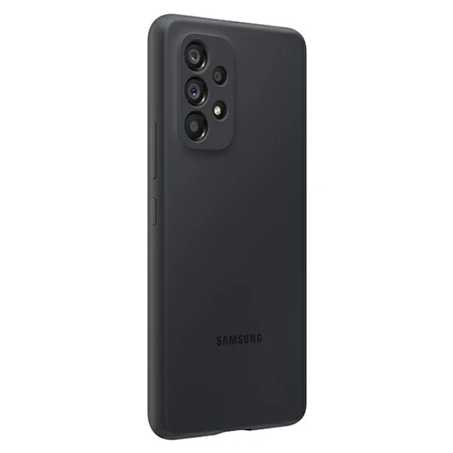 Чохол Samsung Silicone Cover для Samsung Galaxy A53 Black (EF-PA536TBEGWW)