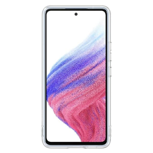 Чехол Samsung Soft Clear Cover для Samsung Galaxy A53 5G Transparent (EF-QA536TTEGWW)