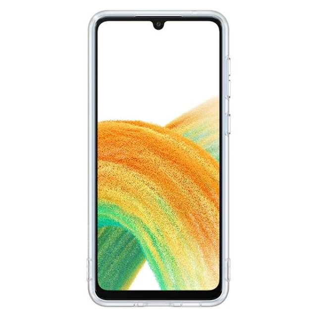 Чехол Samsung Soft Clear Cover для Samsung Galaxy A33 Transparent (EF-QA336TTEGWW)