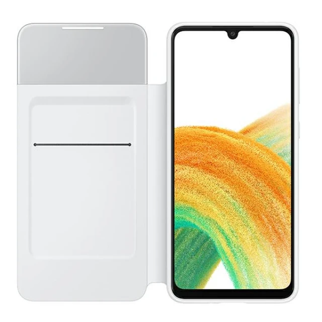 Чохол Samsung S View Wallet Cover для Samsung Galaxy A33 White (EF-EA336PWEGEE)