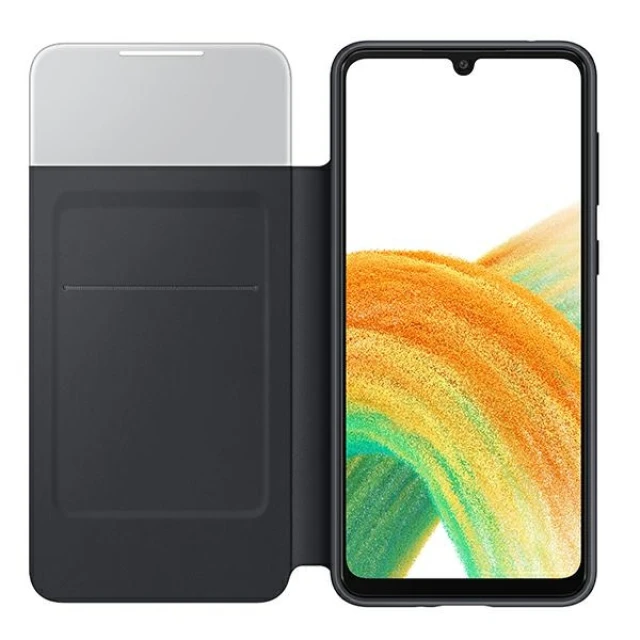 Чохол Samsung S View Wallet Cover для Samsung Galaxy A33 Black (EF-EA336PBEGEE)
