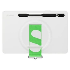 Чохол Samsung Silicone Cover Strap для Samsung Galaxy Tab S8 White (EF-GX700CWEGWW)