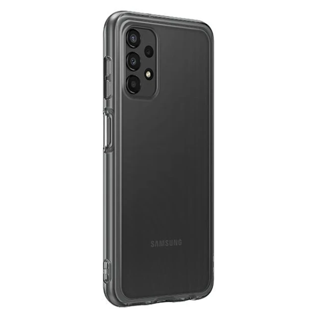 Чохол Samsung Soft Clear Cover для Samsung Galaxy A13 4G Black (EF-QA135TBEGWW)