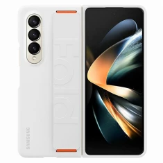 Чохол Samsung Silicone Grip Cover with Wrist Strap для Samsung Galaxy Fold4 (F936) White (EF-GF936TWEGWW)