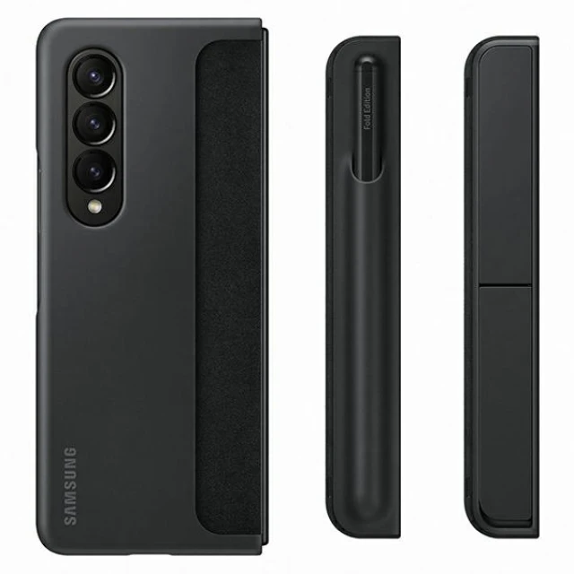 Чохол Samsung Standing Cover Case + Stylus Pen для Samsung Galaxy Fold4 (F936) Black (EF-OF93PCBEGWW)