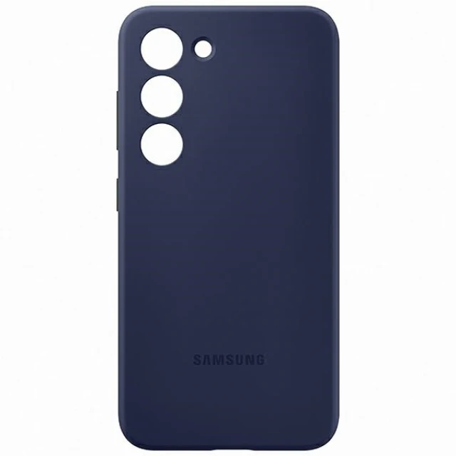 Чохол Samsung Silicone Cover для Samsung Galaxy S23 (S911) Navy (EF-PS911TNEGWW)