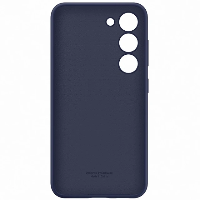 Чохол Samsung Silicone Cover для Samsung Galaxy S23 (S911) Navy (EF-PS911TNEGWW)