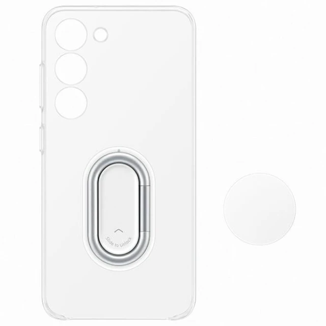 Чохол Samsung Clear Gadget Case для Samsung Galaxy S23 (S911) Transparent (EF-XS911CTEGWW)