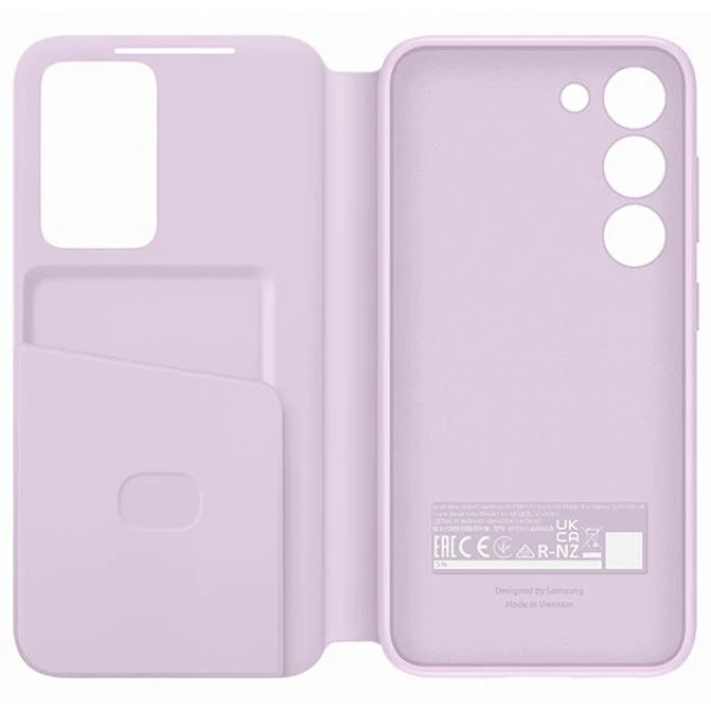 Чохол-книжка Samsung Smart View Wallet Case для Samsung Galaxy S23 (S911) Lavender (EF-ZS911CVEGWW)