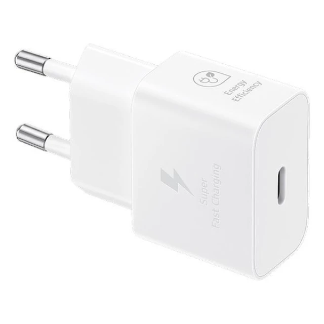 Мережевий зарядний пристрій Samsung FC 25W USB-C White (EP-T2510NWEGEU)